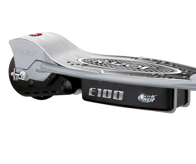 Razor E100 Kids Motorized 24 Volt Electric Powered Ride On Scooter with Helmet