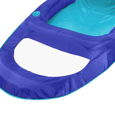 SwimWays Spring Float Recliner XL Floating Swimming Pool Lounge Chair (4 Pack)