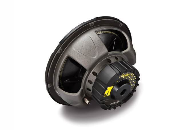 3) KICKER 10C124 12" 300W 4 Ohm Car Audio Subwoofer+Triple Sub Box Enclosure C12