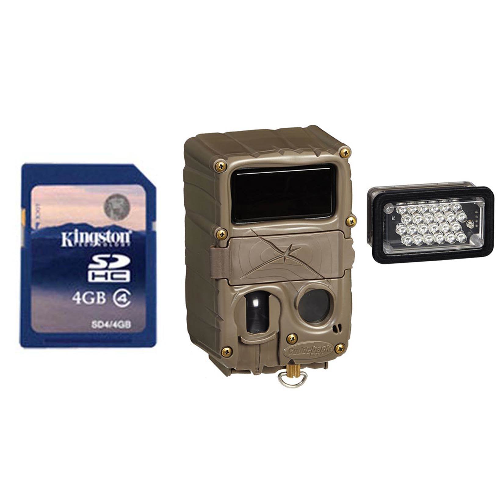 CUDDEBACK C23 Black Flash No Glow & Long Range IR Trail Game Camera + SD Card