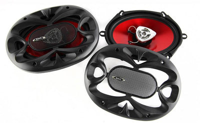 2) Boss CH5720 5x7" 225 Watt + 2) CH6920 6x9" 350 Watt 2-Way Car Audio Speakers
