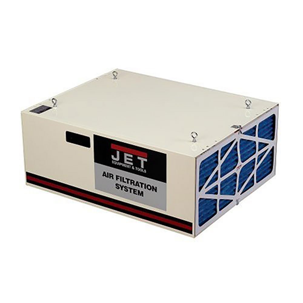 Jet 1000 CFM 3-Speed Air Filtration System with Remote Control (2 Pack)