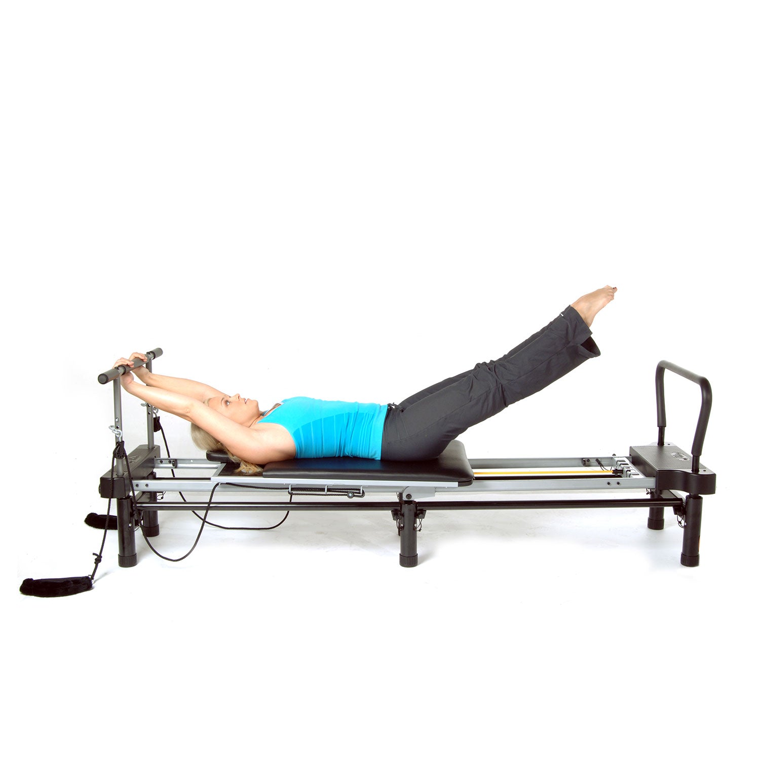AeroPilates by Stamina Pull Up Bar Reformer Pulley Attachment, Black (Open Box) - VMInnovations