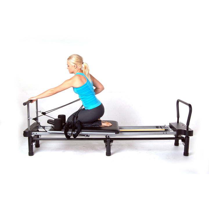 AeroPilates by Stamina Pull Up Bar Reformer Pulley Attachment, Black (Open Box)