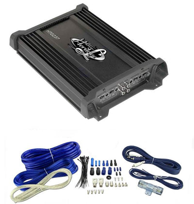 LANZAR HTG237 1000W 2 Channel Car Digital Amplifier Power Stereo MOSFET+Amp Kit