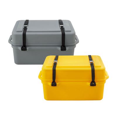 NRS Canyon Protective Camp Storage Waterproof Box w/ Straps, Gray (Open Box)