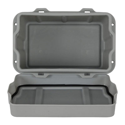 NRS Canyon Protective Camp Storage Waterproof Box w/ Straps, Gray (Open Box)