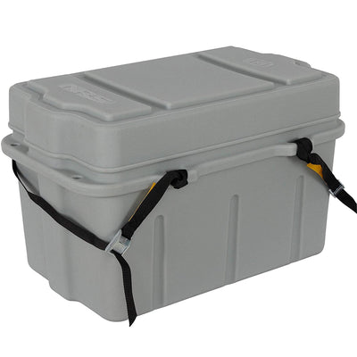 NRS Canyon Protective Camp Storage Waterproof Box w/ Straps, Gray (Open Box)