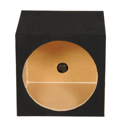 Q-POWER 10" Single Sealed Car Audio Subwoofer Enclosure 12 x 12 x 12 (Open Box)