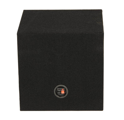 Q-POWER 10" Single Sealed Car Audio Subwoofer Box Enclosure|12 x 12 x 12 (Used)