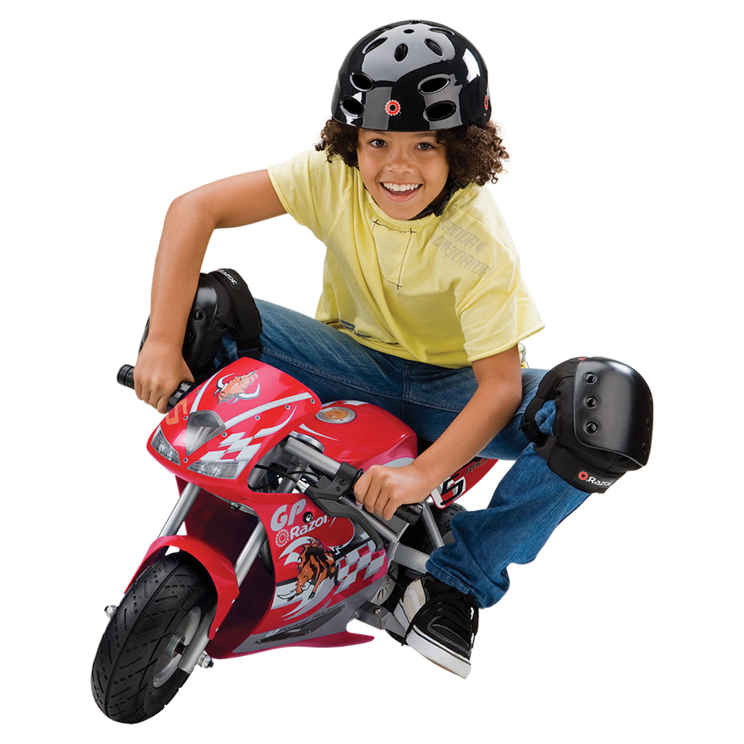 Razor Pocket Rocket 24V Mini Bike Electric Motorcycle - Red (Open Box)