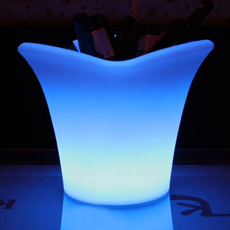 Main Access Napa 16" x 12" Waterproof Color Changing LED Ice Bucket | Open Box - VMInnovations