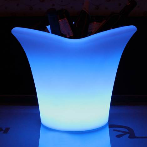 Main Access Napa 16" x 12" Waterproof Color Changing LED Ice Bucket | Open Box