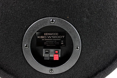 Kenwood P-W130TB 12" 1200 Watt Bass Tube Subwoofer + 2-Channel Amp (Open Box)