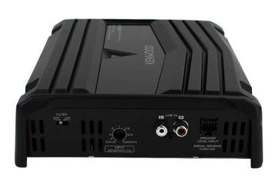 Kenwood P-W130TB 12" 1200 Watt Bass Tube Subwoofer + Amp (Missing Brackets)