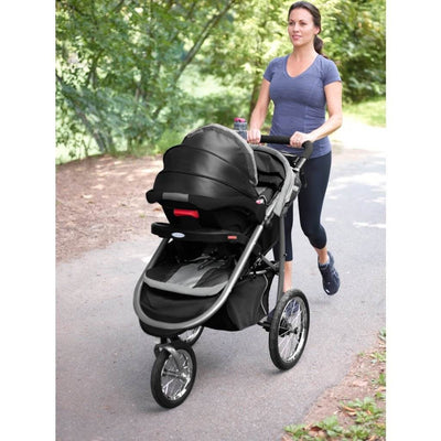Graco FastAction Jogger Click Connect Travel System - Gotham 1934761 - Open Box