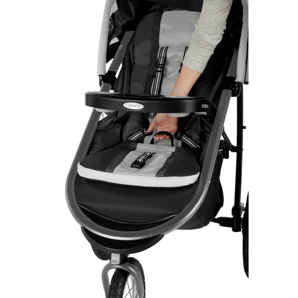Graco FastAction Jogger Click Connect Travel System - Gotham 1934761 - Open Box