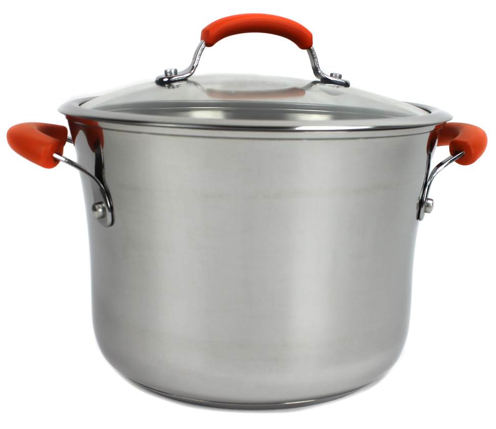 Rachael Ray 10-pc Stainless Steel Cookware Set Kitchen Pans Pots (Open Box)
