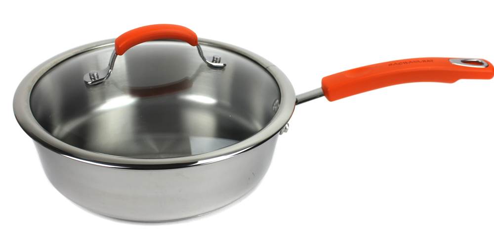 Rachael Ray 10-pc Stainless Steel Cookware Set Kitchen Pans Pots (Open Box)