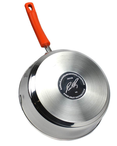 Rachael Ray 10-Piece Stainless Steel Cookware Set Pans Pots (Partially Worn)