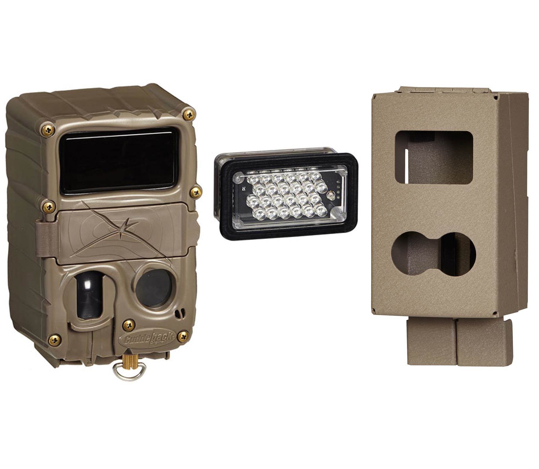 CUDDEBACK C23 Black Flash No Glow & Long Range IR 20MP Game Camera + Case