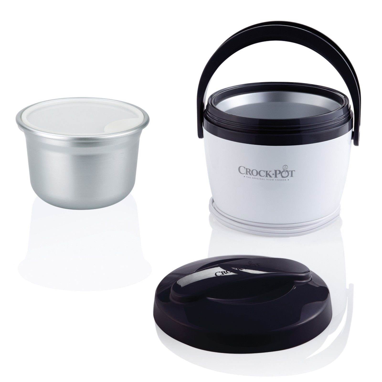 2) Crock-Pot SCCPLC200-G-NP Portable Lunch Crock Slow Cooker Food Warmers 20 oz.