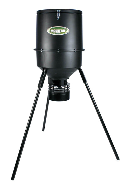 MOULTRIE 30 Gallon Programmable Pro Magnum BDH Tripod Deer Feeder w/ 6V Battery