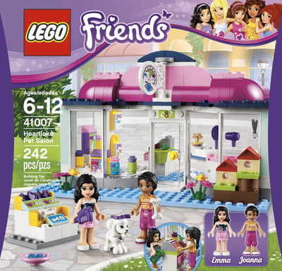 LEGO® Friends Girls Heartlake Animal Pet Salon w/ Two Minifigures | 41007