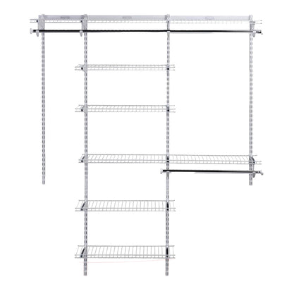 Rubbermaid Configurations 3-6 Feet Custom DIY Closet Organizer Deluxe Kit (Used) - VMInnovations