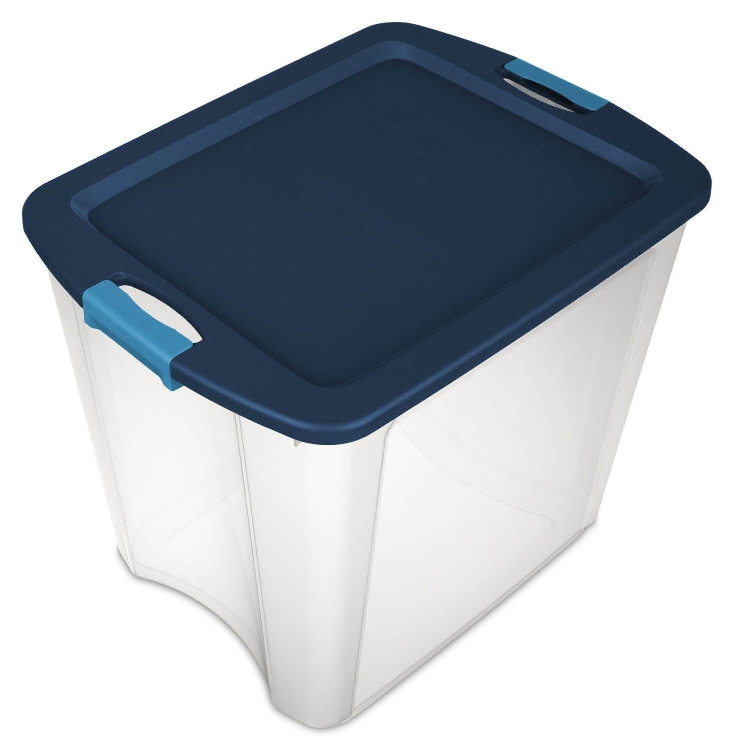 Sterilite 14489604 26 Gallon Latch and Carry Storage Tote Container (Open Box)