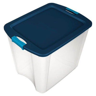 Sterilite 14489604 26 Gallon Latch and Carry Storage Tote Container (Open Box)