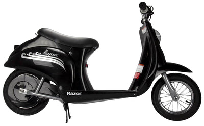 Razor Pocket Mod Vapor 24V Electric Retro Scooter, Black  (For Parts)