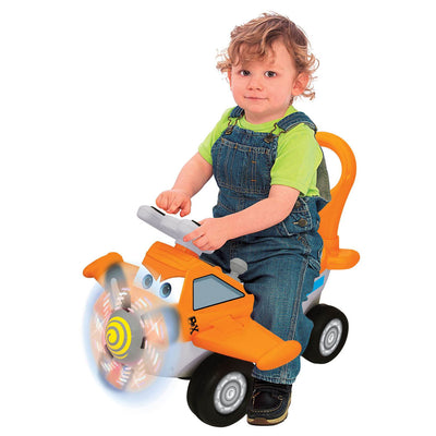 Kiddieland Disney Planes Dusty Activity Toddler Ride-On Push Plane (Used)