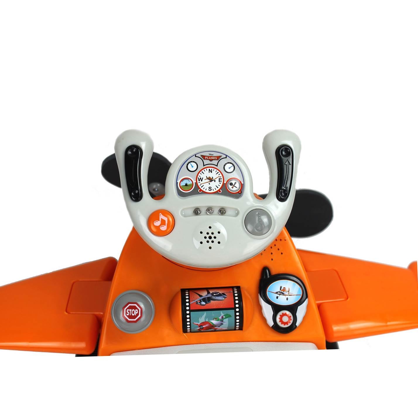 Kiddieland Disney Planes Dusty Activity Toddler Ride-On Push Plane (Open Box)