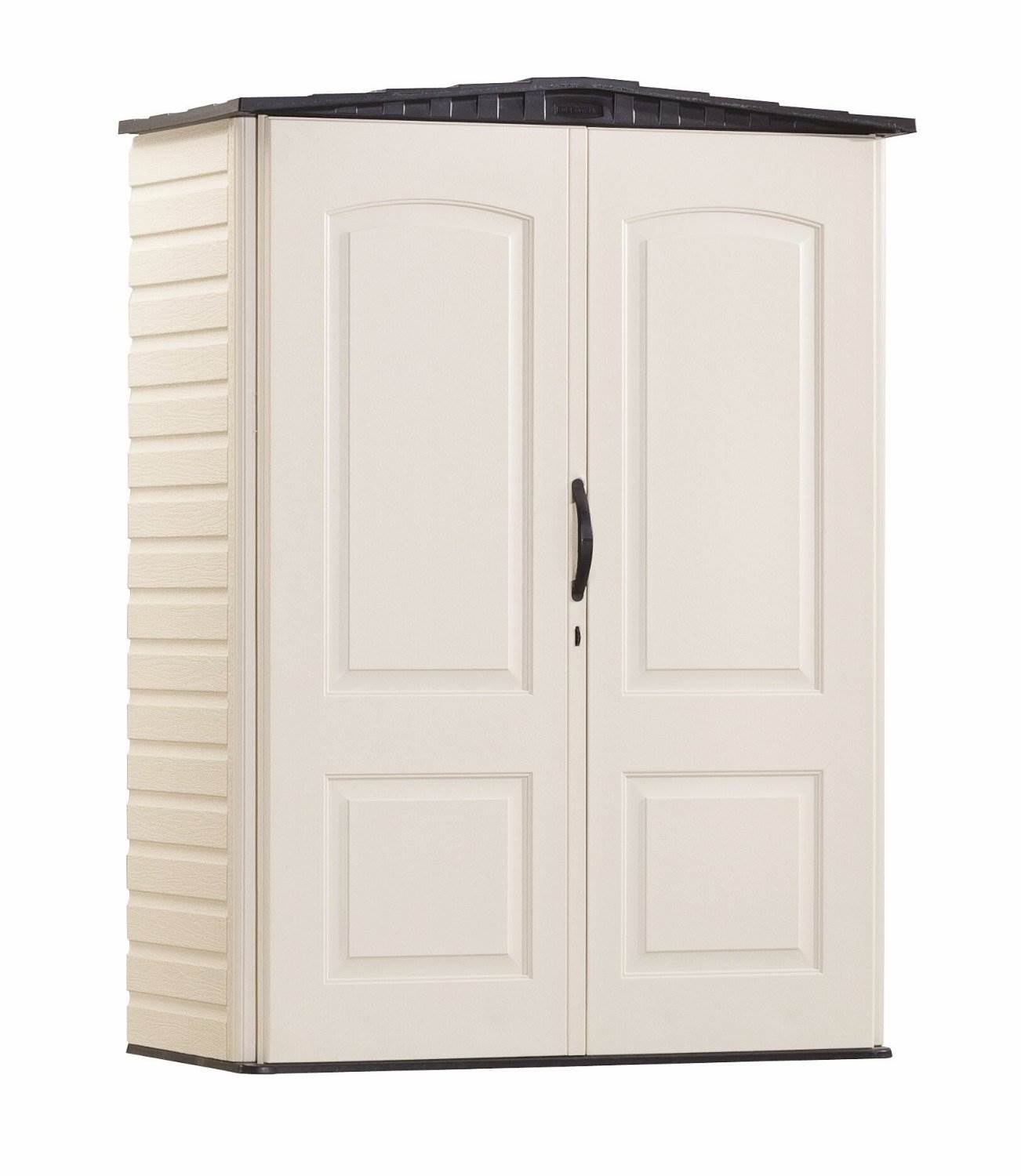 Rubbermaid Small Vertical 53 Cu.Ft. Outdoor Storage Building Shed (Open Box) - VMInnovations