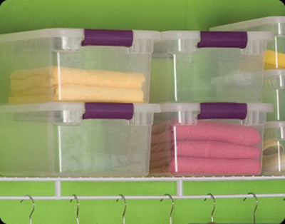 Sterilite 15-Quart ClearView Latch Storage Tote Container (Open Box)