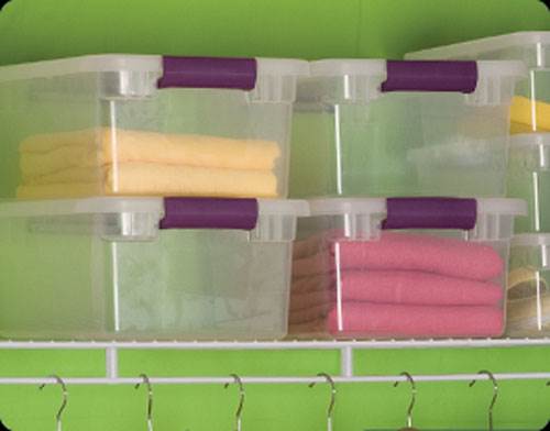 Sterilite 15-Quart ClearView Latch Storage Tote Container (Open Box)
