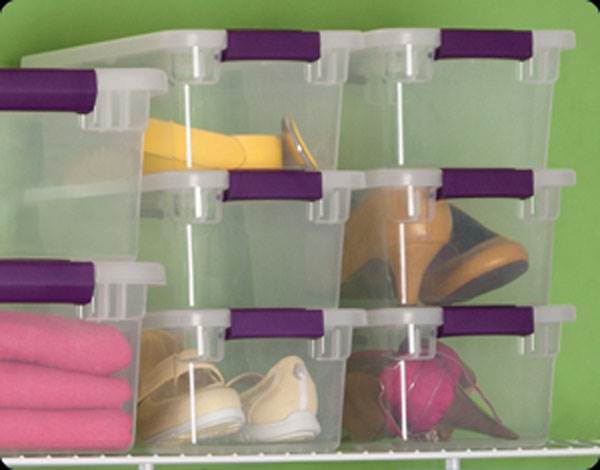 Sterilite 6-Quart ClearView Latch Box Storage Tote Container (Open Box)