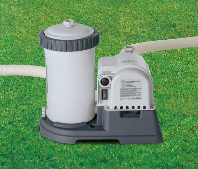 Intex 2500 GPH Krystal Clear Pool Filter Pump w/ Timer-Open Box
