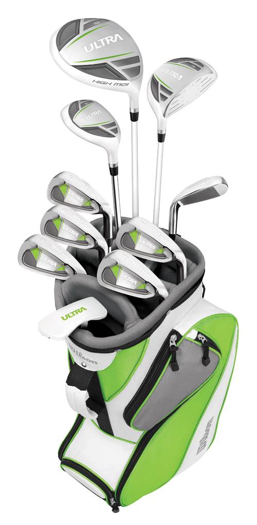 WILSON ULTRA Womens Ladies Right Handed Complete Golf Club Set w/Bag - WGGC25100