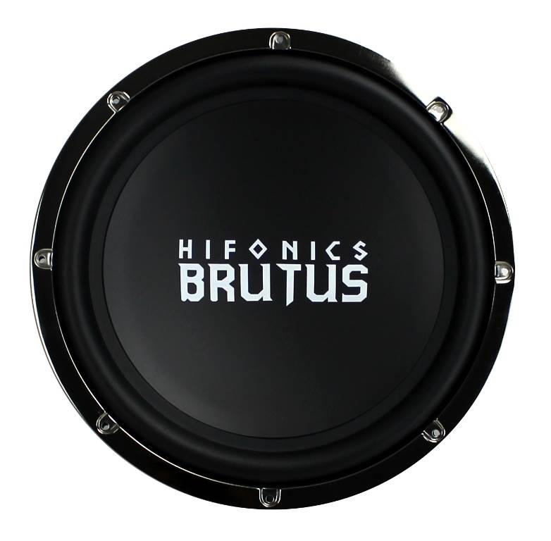 Hifonics BRZ15D4 15" 1200 Watt DVC Car Audio Subwoofer + Single Sealed Sub Box