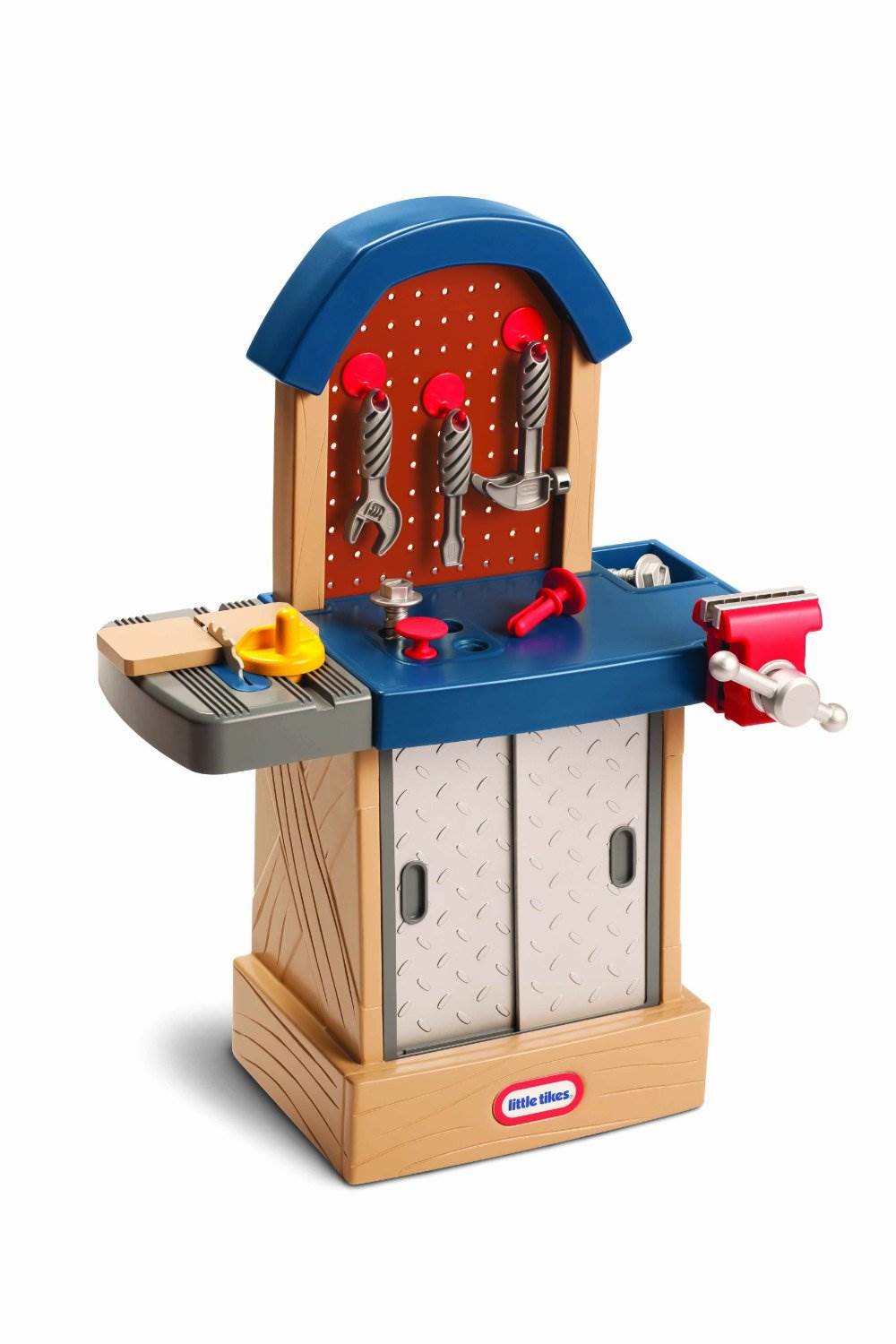 Little Tikes Pretend Play Tough Workshop Kids Toddler Toy Workbench Play Set
