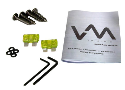 VM Audio EXA1300.4 1300W 4 Channel Car Amplifier Power Amp (Open Box)