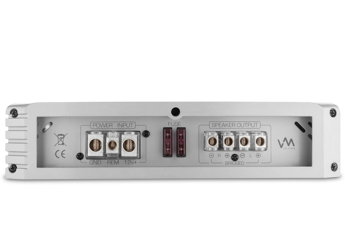 VM Audio EXA3000.2 3000W 2 Channel Car Amplifier Power Amp Stereo - Open Box