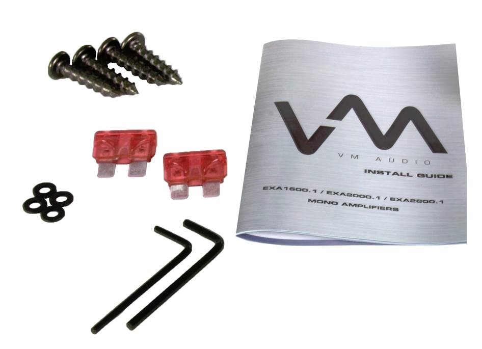 VM Audio EXA3000.2 3000W 2 Channel Car Amplifier Power Amp Stereo - Open Box