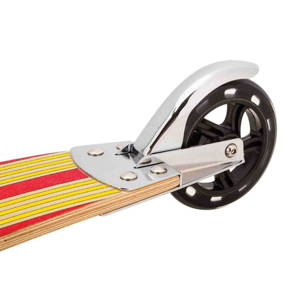 Razor Cruiser 2-Wheel Kick Surfboard Inspired Scooter, Red/Yellow (Open Box)