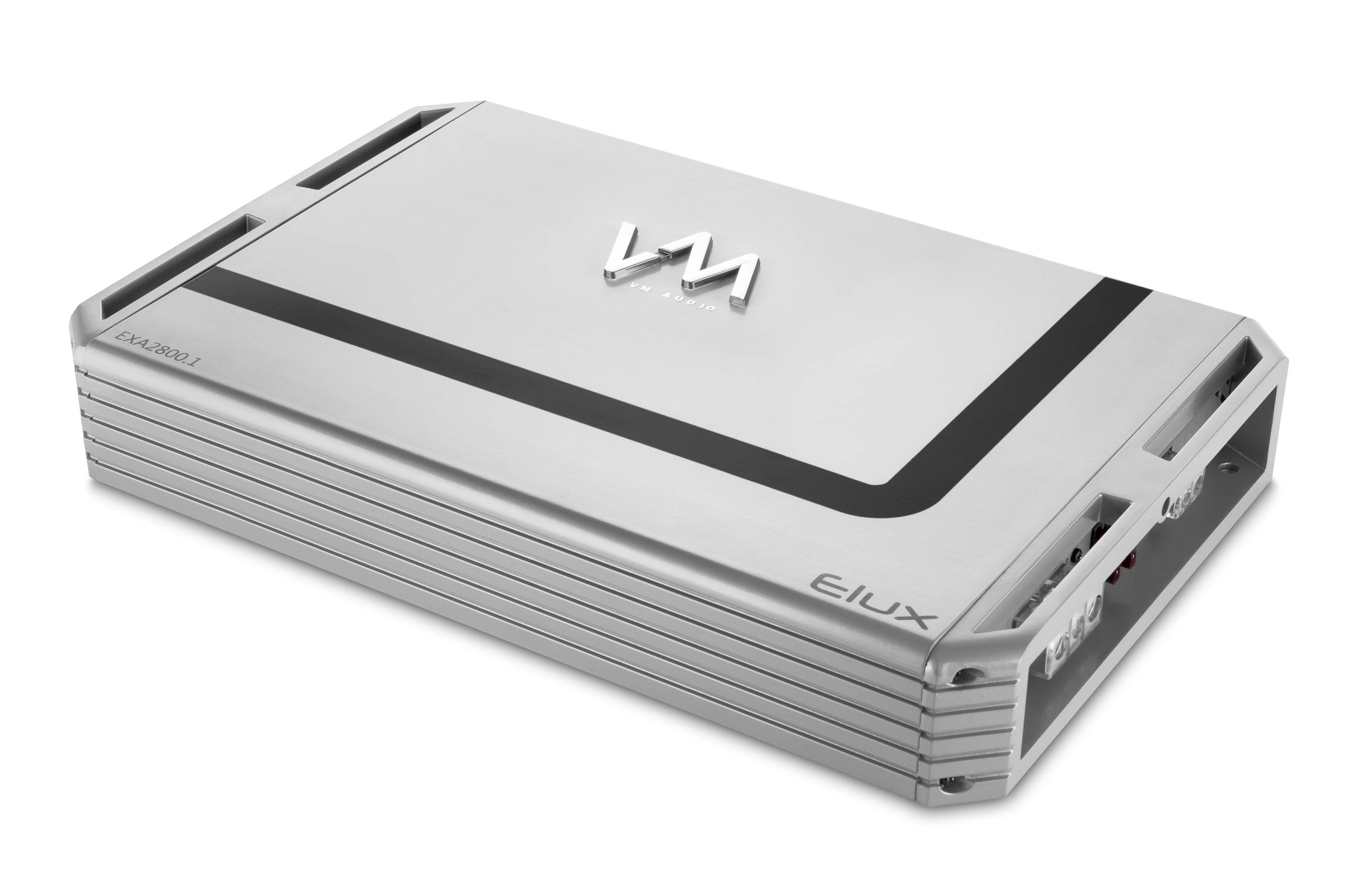 VM Audio EXA2800.1 2800W Mono AB Car Amplifier Amp + 4 Gauge Blue Wiring Kit