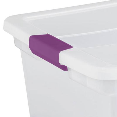 Sterilite 66-Quart ClearView Latch Box Storage Container (Open Box)