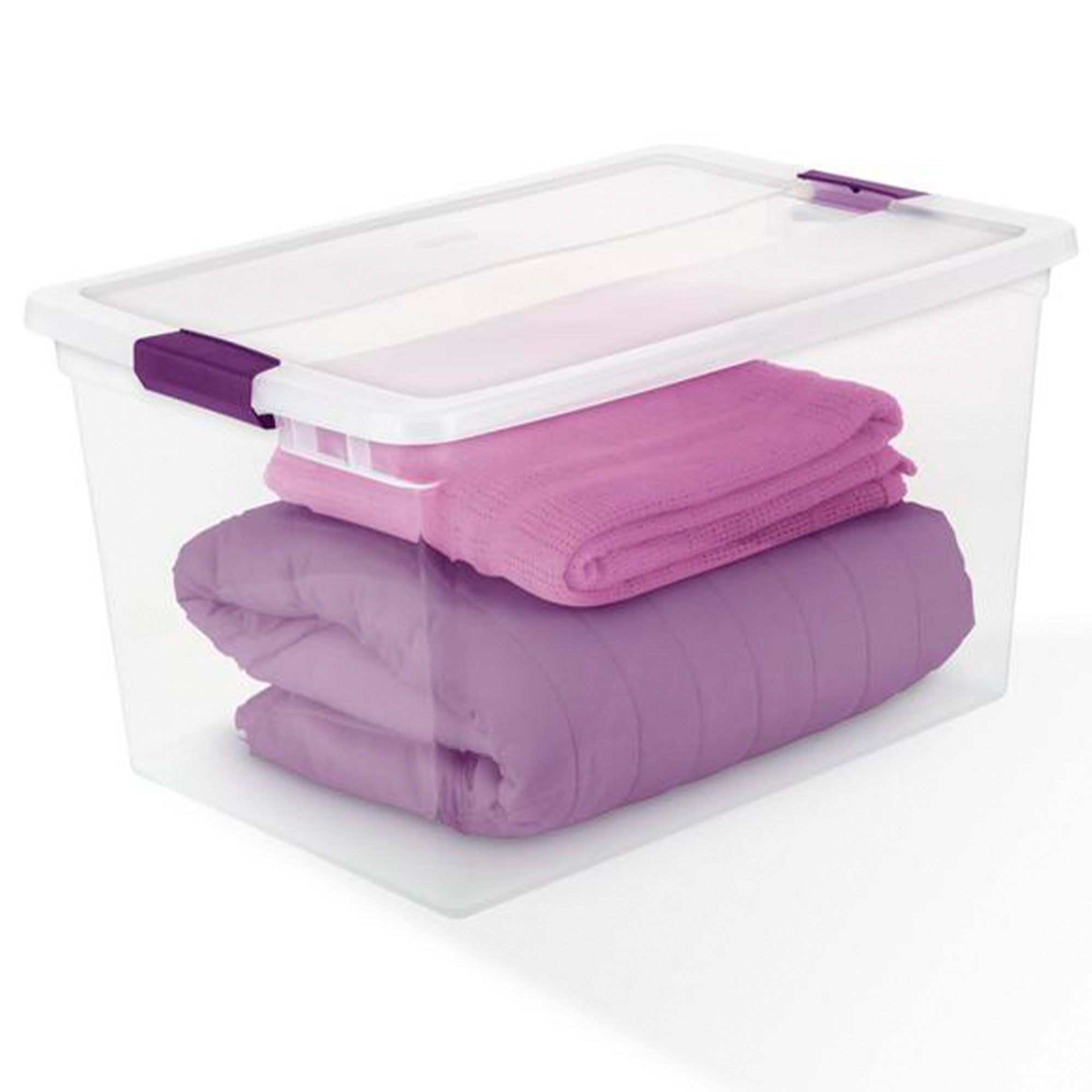 Sterilite 66-Quart ClearView Latch Box Storage Container (Open Box)