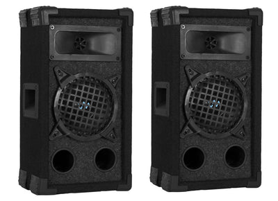 2) VM Audio VAS35P 400 Watt 2 Way 5.25" DJ Passive PA Stage Speaker - Open Box